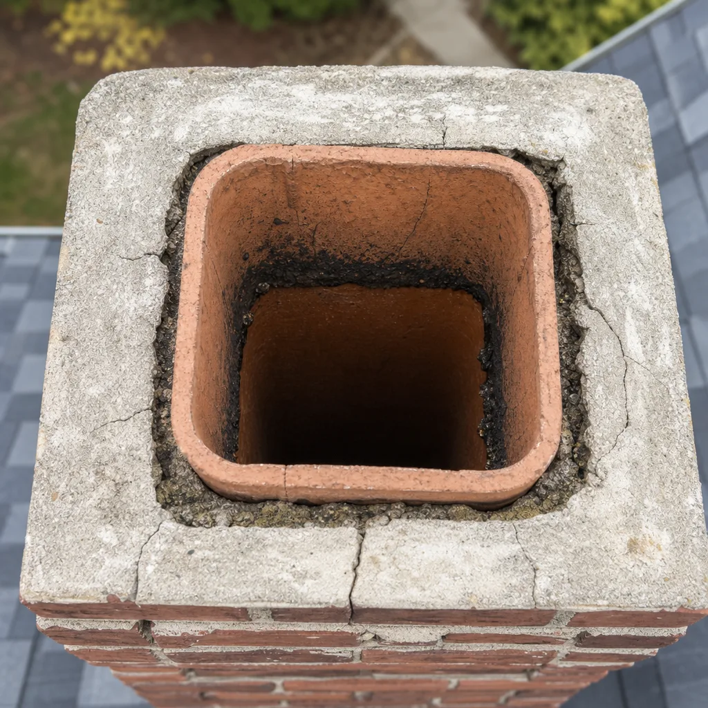 Illustration for chimney cleaning in Garfield